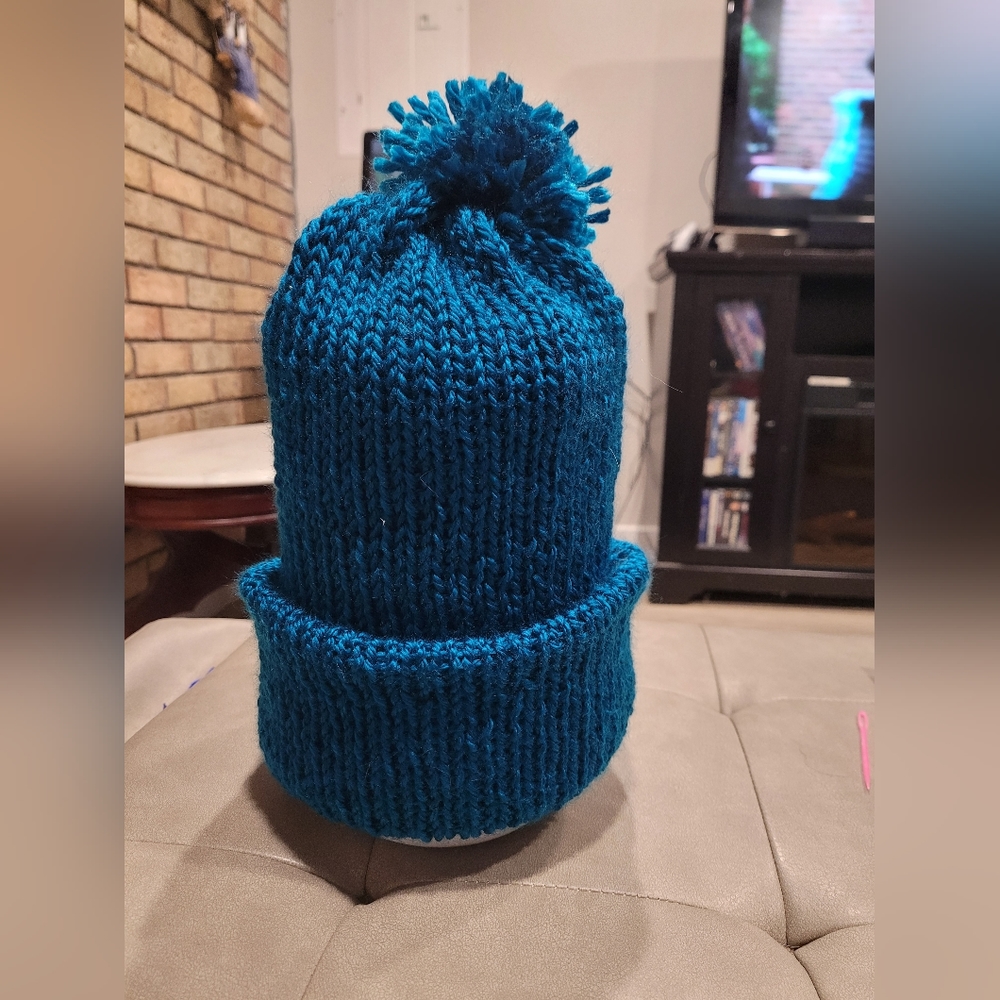 Beautifully Knitted Homemade Toque